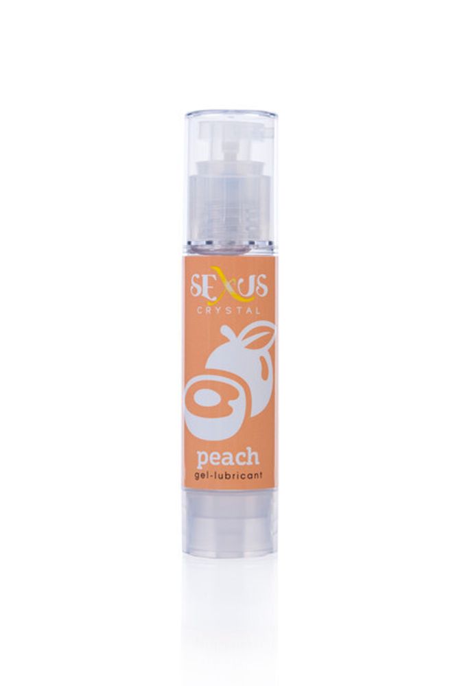 Гель-лубрикант на водной основе с ароматом персика CRYSTAL PEACH 60 мл