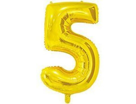 К ЦИФРА 5  26" Золото 60 см.