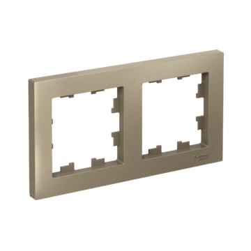 Рамка 2-м AtlasDesign универс. шампань SE ATN000502