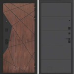 Входная дверь Бункер BN-14 - 13 Графит софт