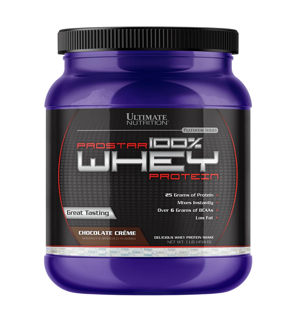 Ultimate Nutrition Prostar 100% Whey Protein 454 g , Концентрат сывороточного протеина