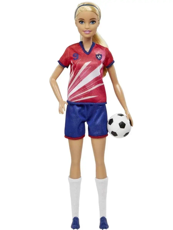 Кукла Барби Профессии Кем быть Футболист HCN17