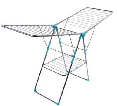 Сушилка напольная 181,5х93х51,5 см металл, пластмасса