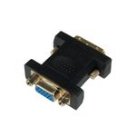 Переходник штекер DVI-I - гнездо VGA REXANT