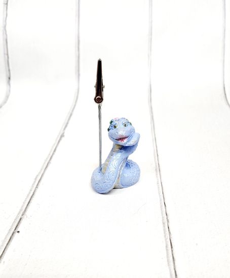 Держатель "Змейка", синяя