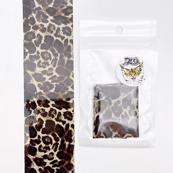 Фольга переводная леопард Zoo №1597