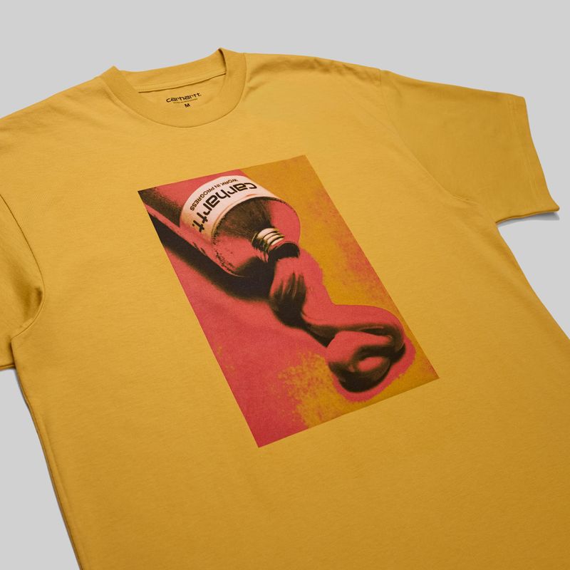 Футболка мужская Carhartt WIP Tube артикул:I033173_sunray - купить в магазине Дайс