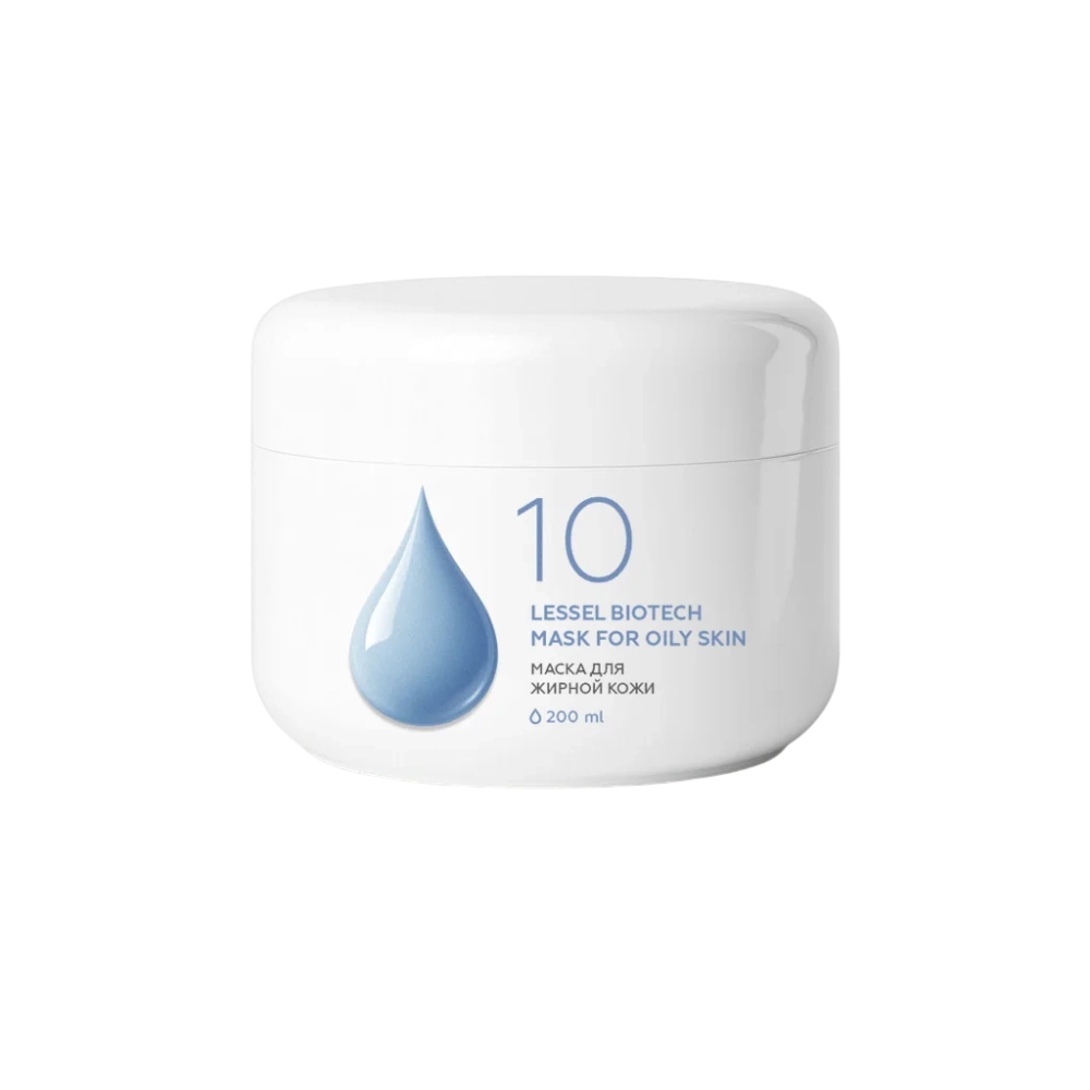 Маска для жирной кожи Lessel Biotech mask for oily skin №10 200ml