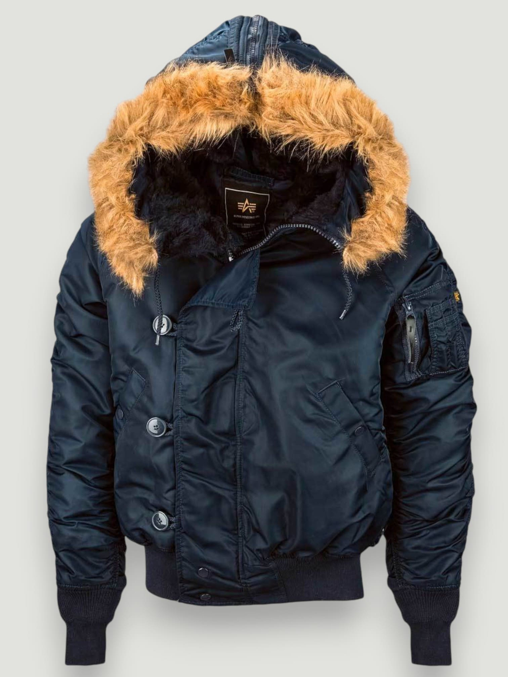 Alpha N-2B Flight Jacket (т.синяя - r.blue)