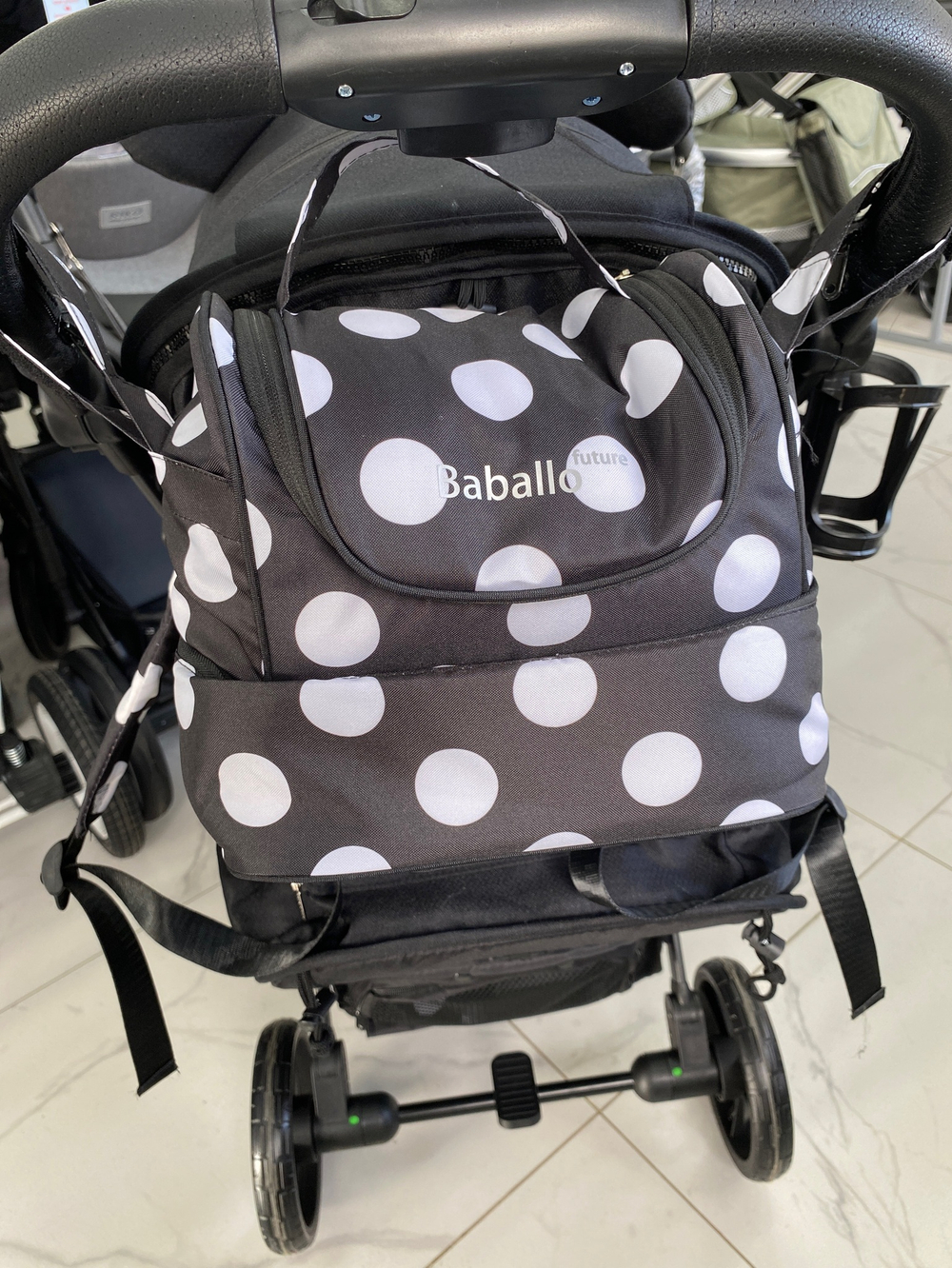 Коляска прогулочная Babalo 2023 Микки маус чёрная рама