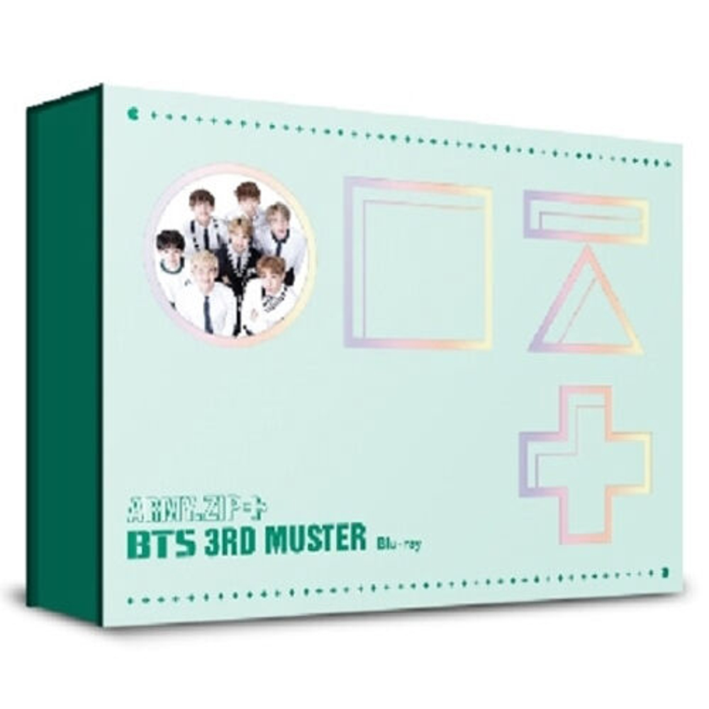 видео BTS - ARMY.ZIP+ 3RD MUSTER BLU-RAY (2 DISC)