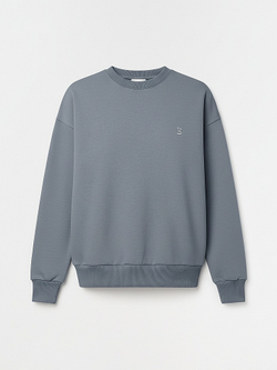 Объемный классический свитшот