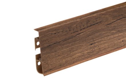 Плинтус Cezar Hi-Line 287 Орех Блюз, 2500x75x22 мм