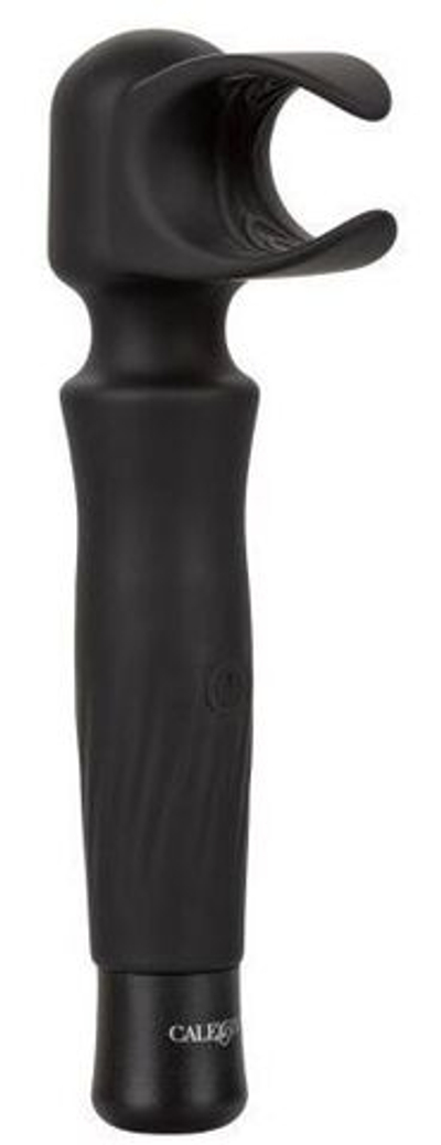 Черный вибромастурбатор Masturwand Vibrating Stroker (Цвет: черный)