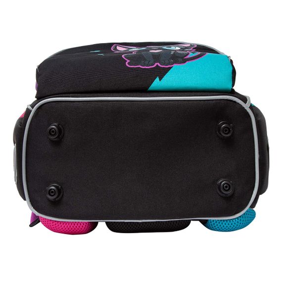 Çanta \ Bag \ RAm-484-5 Рюкзак школьный с мешком (/1 фуксия - бирюзовый)