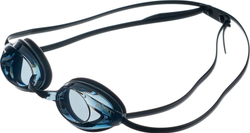 Очки для плавания, серия "Спорт", черные, цвет линзы - серый