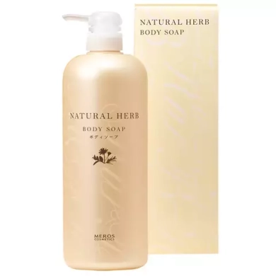 Meros Увлажняющий гель для душа Мерос Косметикс «Натуральные травы»- Cosmetics Natural Herb Body Soap, 1000 мл