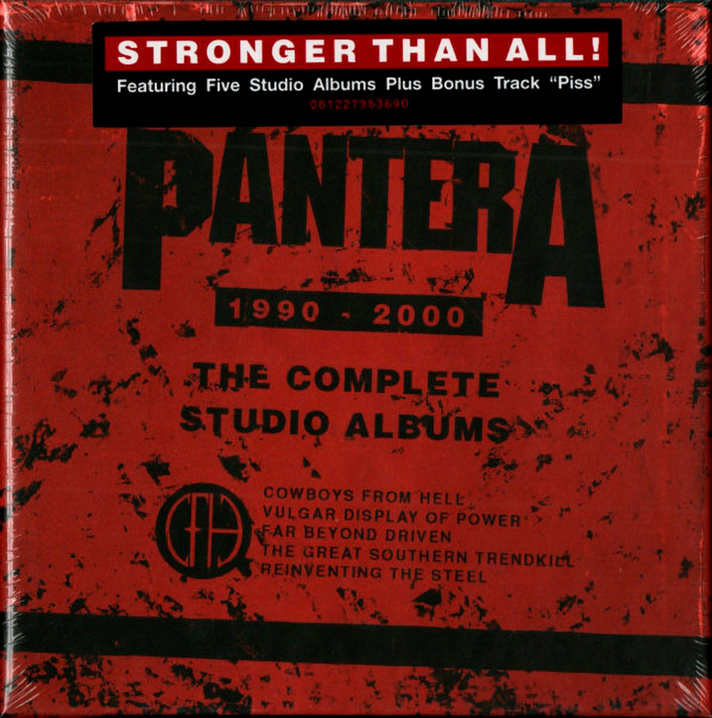 Pantera / The Complete Studio Albums 1990-2000 (5CD)