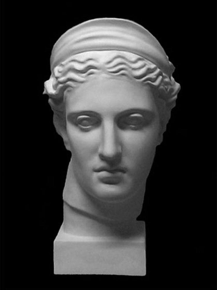 Голова Дианы, гипс (арт.10-125)