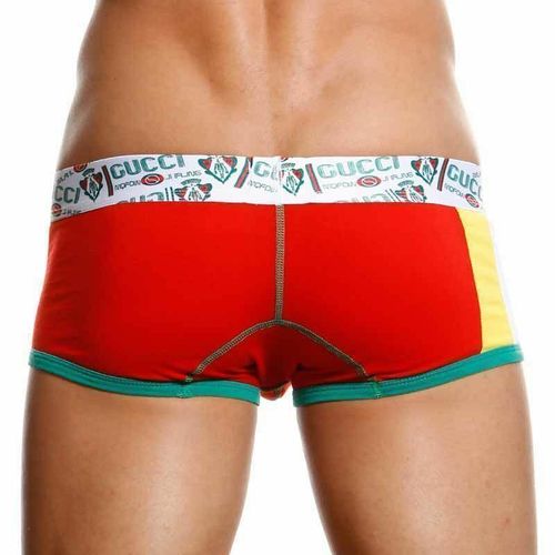 Мужские трусы хипсы Gucci красные