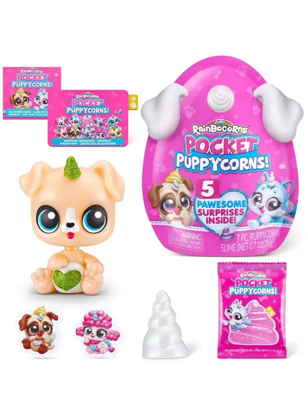 Фигурка сюрприз Rainbocorns Puppycorn 9285 в пакете