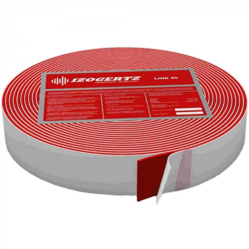 Лента вибродемпфирующая Izogertz Line 50 мм самоклеящаяся