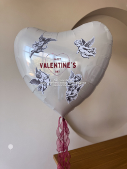 Большое сердце Счастливого Дня Святого Валентина