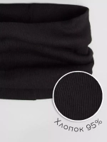 Осенняя шапка для девочки с ушками и снуд