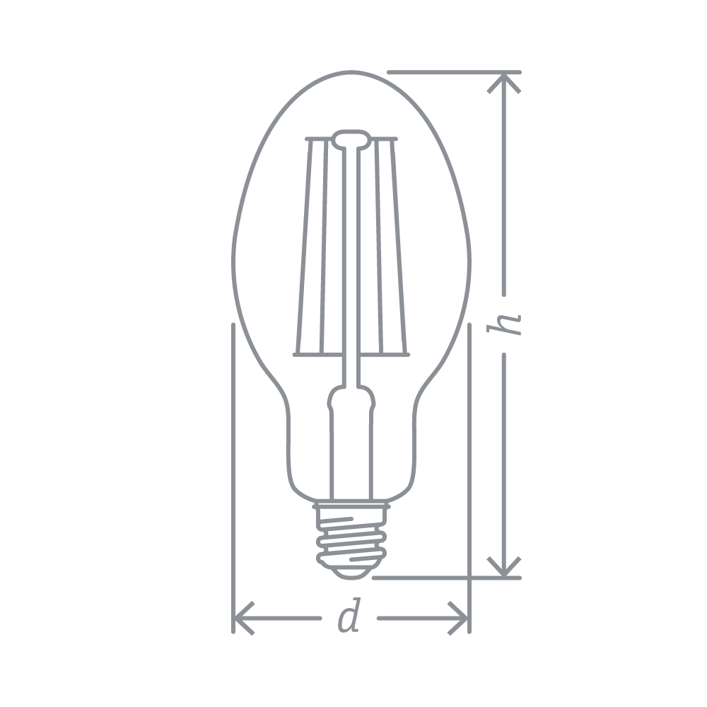 Лампа Navigator 14 339 NLL-ED90-18-230-840-E27-CL