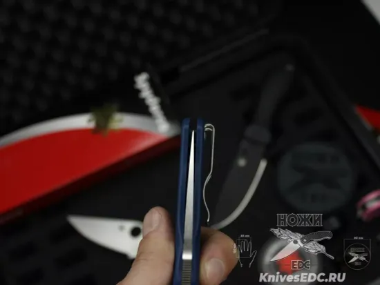 Нож складной Spyderco Para 3 223PCBL c клинком из стали CPM-SPY27, рукоять FRN