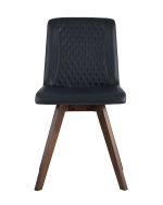 Комплект стульев (4шт) Stool Group MARTA LW1902-G PU DARK BLUE GRID-KOROB4