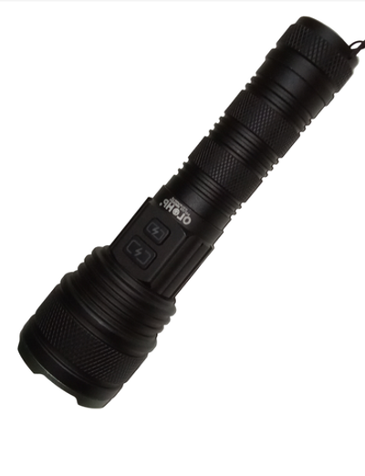 Фонарь ручной высокой яркости "белый лазер" Огонь H-3119-PM30-TG