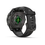 Смарт-часы Garmin fenix 8 AMOLED (43 мм) Sapphire карбоново-серый DLC титан черный/гравийно-серый