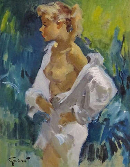 Pierre Grisot (1911-1995) - эротическое искусство французского художника
