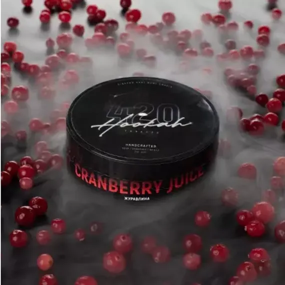 4:20 Dark Line Cranberry Juice (Клюквенный Сок) 100 грамм