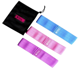 Fitness Formula Набор резинок тканевых, 3 шт