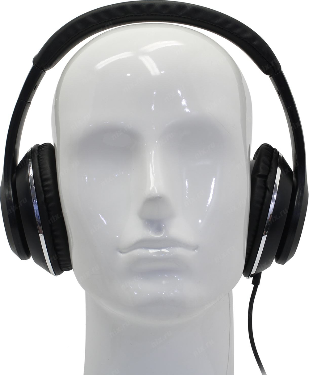 Наушники с микрофоном SVEN AP-930M  <Black-Silver>  (шнур 1.3м)