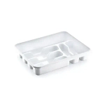 Лоток для столовых приборов. молочный/бежевшт