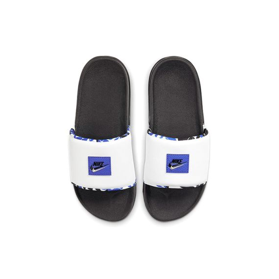 Nike OffCourt Slide SE 'White Black Blue'