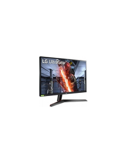 LCD LG 27" 27GN800-B черный {IPS 2560x1440 144Hz 1ms 350cd 1000:1 HDR10 10bit(8bit+FRC) 2xHDMI2.0 DisplayPort1.4 FreeSync G-Sync AudioOut VESA}