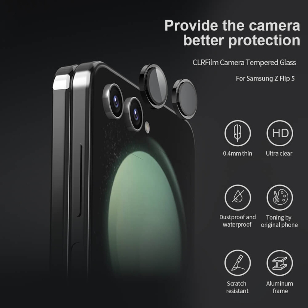 Защита объектива камеры Nillkin CLRFilm для Samsung Galaxy Z Flip5