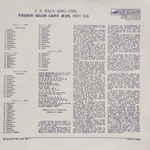 И. С. Бах / Страсти По Иоанну (3LP)