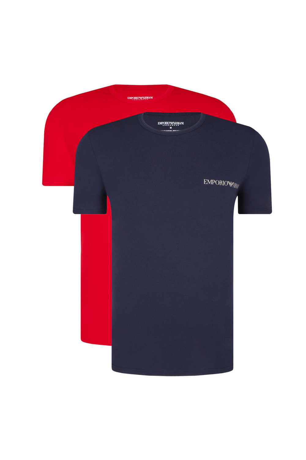 Футболка 2шт. Emporio Armani - красный(111267 4R717)