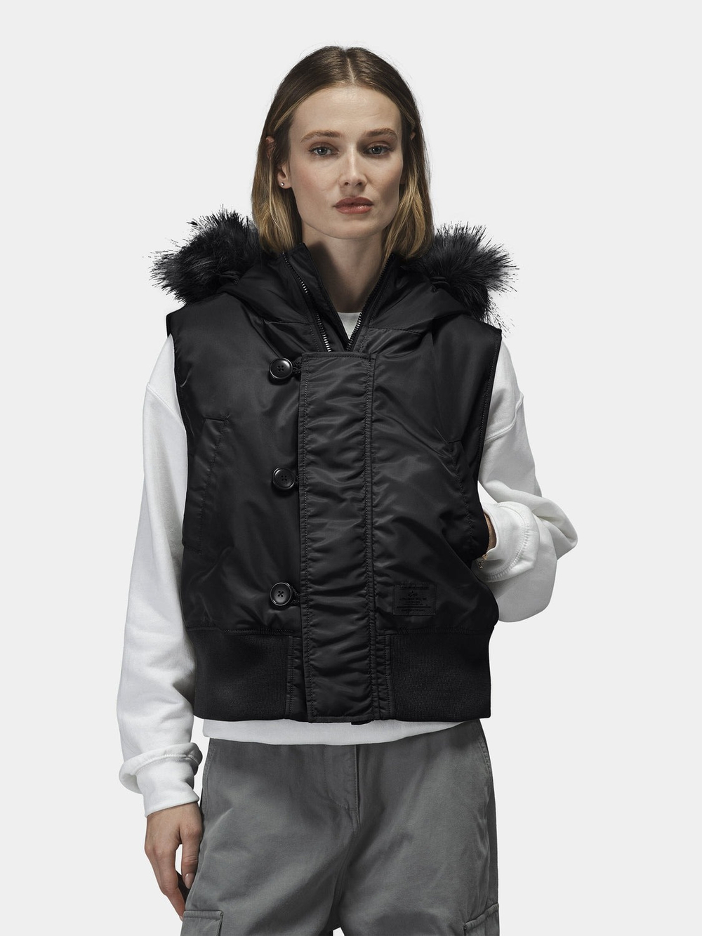 Жилет утепленный женский ALPHA INDUSTRIES N-2B VEST W