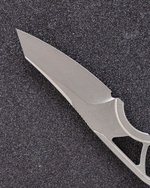 ПРЕДЗАКАЗ Туристический скелетный нож STEELBRO STORMBORN Stonewash сталь DC53 (зеленый Kydex)