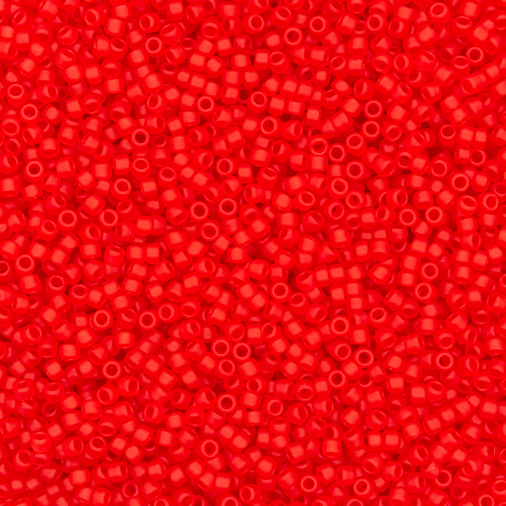 Японский бисер TOHO Round 15/0 (№5F), прозрачный матовый