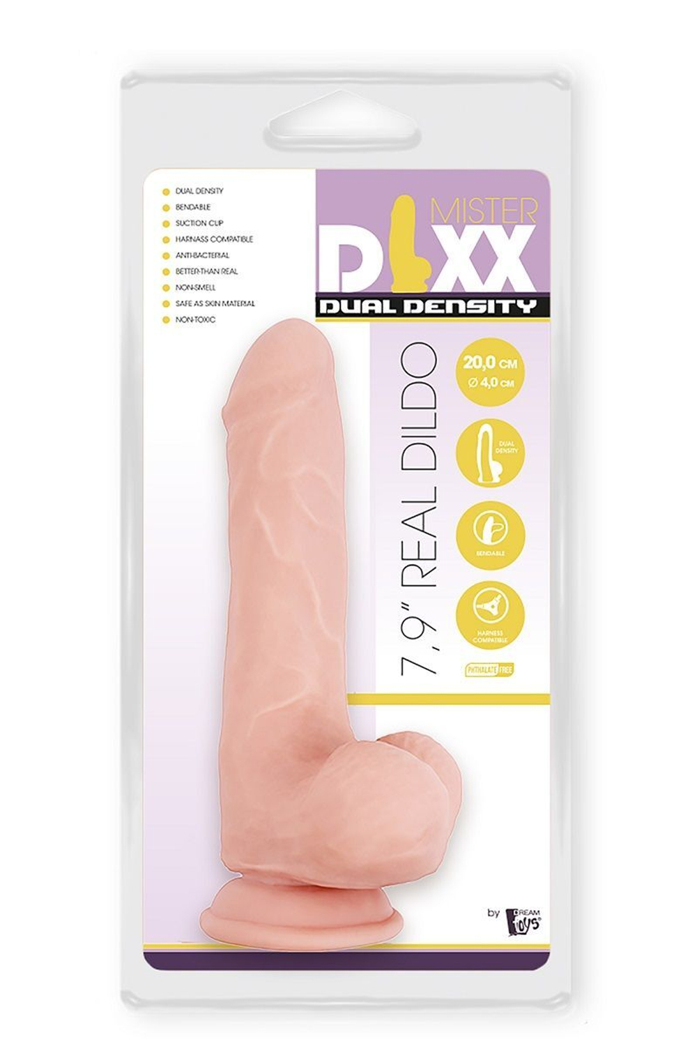 Фаллоимитатор Dream Toys Mr Dixx, Dual Density, 20 см