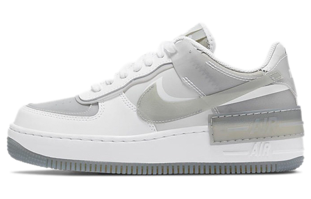 Кроссовки Nike Air Force 1 Shadow Particle Grey (Женская размерная сетка)