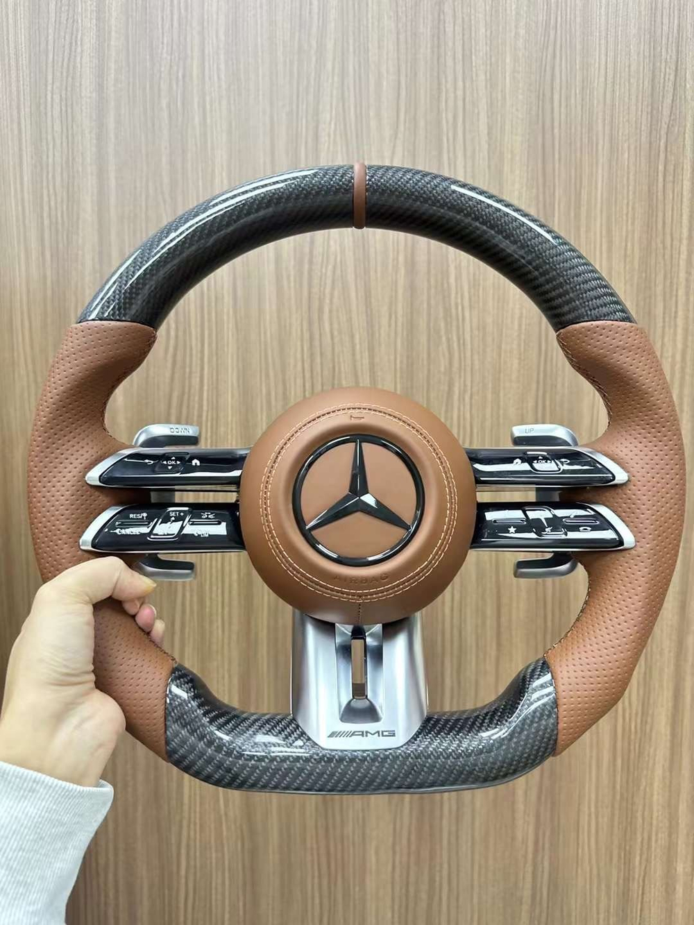 Custom Steering Wheel Mercedes Benz