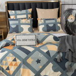 Комплект постельного белья Люкс Сатин 100% хлопок на резинке AR333